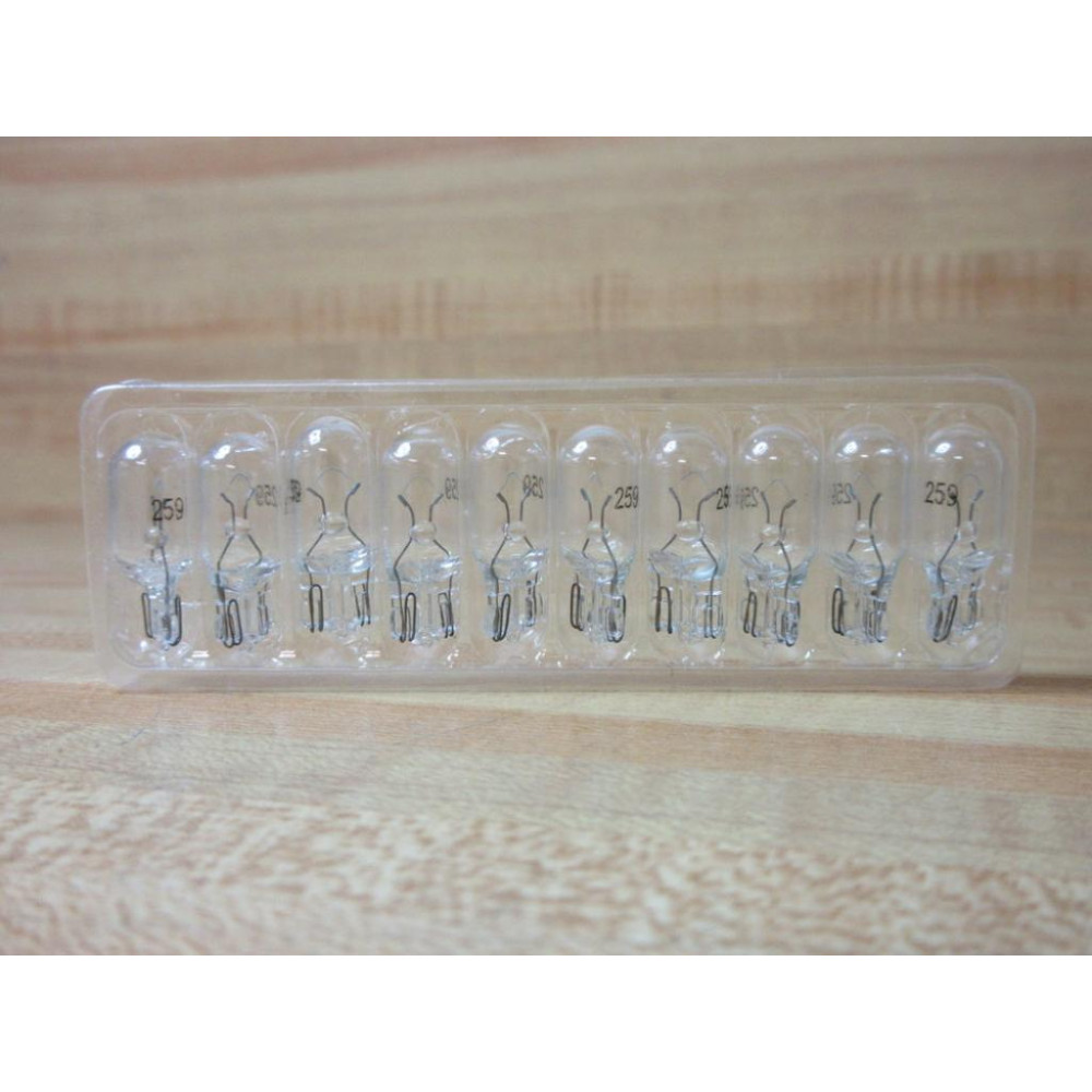 Westinghouse 259 Miniature Lamp Light Bulb (Pack of 10)