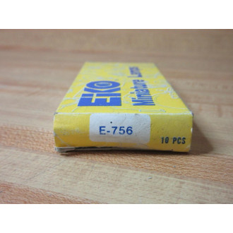Eiko E-756 Miniature Lamp Light Bulb 756 (Pack of 10)