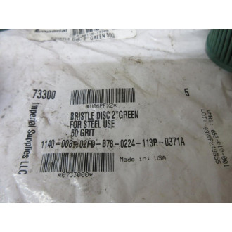 3M 73300 Scotch-Brite Roloc Bristle Disc (Pack of 5)