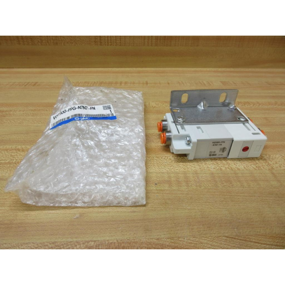 SMC VQ2000-FPG-N7N7-FN Double Check Block VQ2000FPGN7N7FN