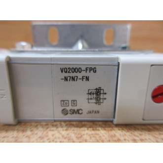 SMC VQ2000-FPG-N7N7-FN Double Check Block VQ2000FPGN7N7FN