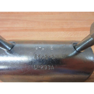 Eaton B422-2-ZN B-Line Right Angle Clamp B4222ZN - New No Box