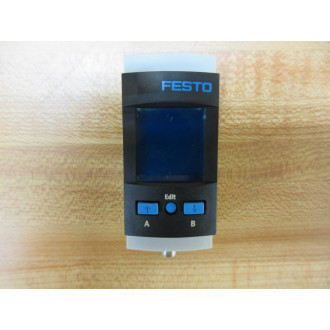 Festo SPAU-P10R-MS-F-L-PNLK-PNVBA-M8D Pressure Sensor SPAUP10RMSFLPNLKPNVBAM8D - New No Box