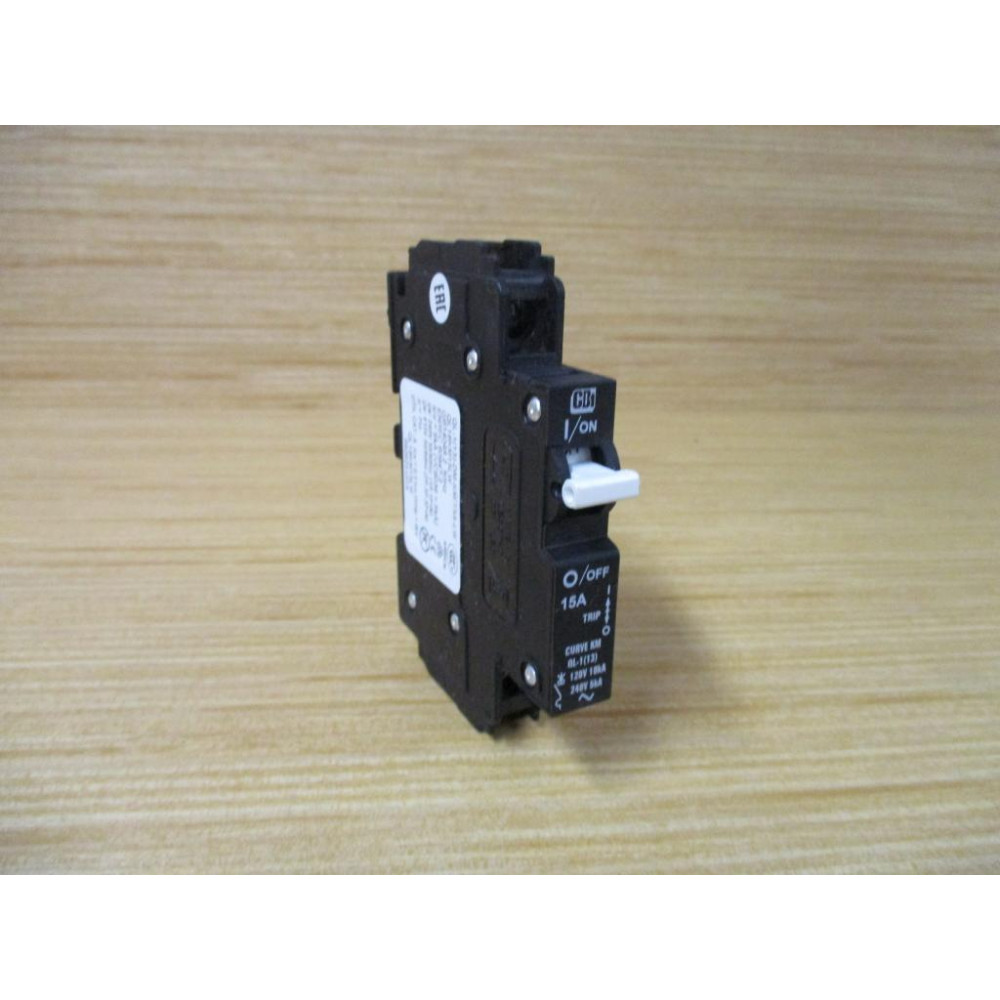 CBI QL-1(13)-DM-KM-15A-LW 15 AMP Circuit Breaker QL18KM15LW - New No Box
