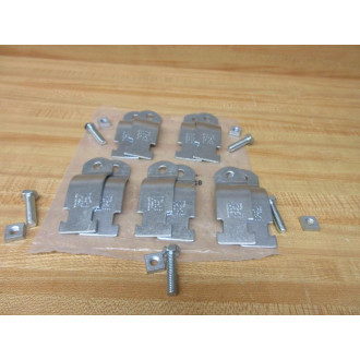 Cooper B2037 B-Line Conduit Clamp B2037ZN Sets (Pack of 5)