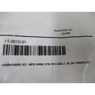 11-0610-01 Hardware Kit 223196 (Pack of 5)