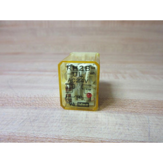 IDEC RH2B-UL-AC24V Relay RH2B-UL-24V AC WRed Indicator Light - New No Box