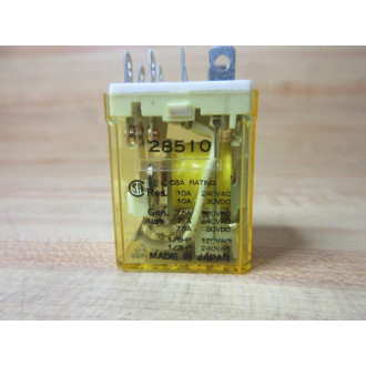 IDEC RH2B-UL-AC24V Relay RH2B-UL-24V AC WRed Indicator Light - New No Box