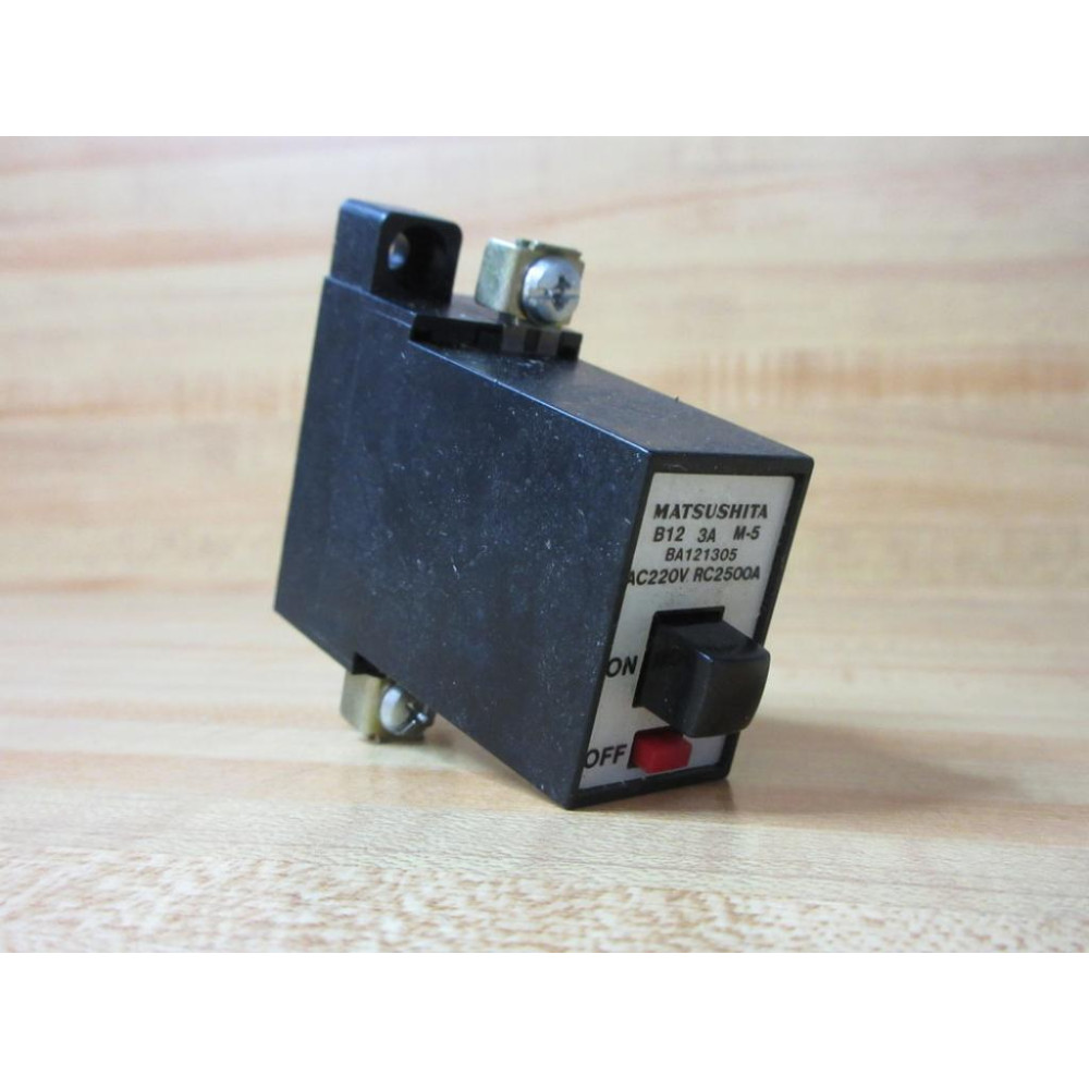 Matsushita BA121305 3A Circuit Breaker - New No Box
