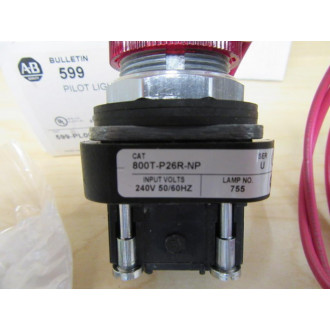 Allen Bradley 599-PL09DJ Pilot Light Kit 599PL09DJ 240V Input