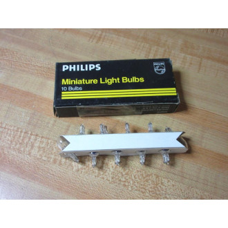 Philips 161 Miniature Lamp Light Bulb (Pack of 10)
