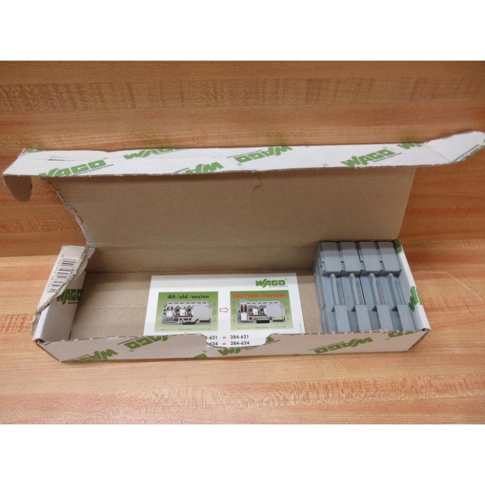 Wago 284-621 Terminal Block 284621 (Pack of 4)