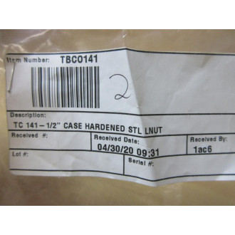 Thomas & Betts 141 12" Locknut (Pack of 2)