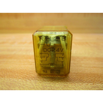 IDEC RH2B-U-DC24V Relay RH2B-U-24V DC . - New No Box