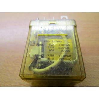 IDEC RH2B-U-DC24V Relay RH2B-U-24V DC . - New No Box