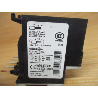 Siemens 3RU1116-0HB0 Overload Relay 3RU11160HB0 - Used