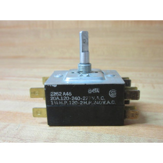 ARK-LES 2262-A46 Rotary Switch 2262A46 - Used