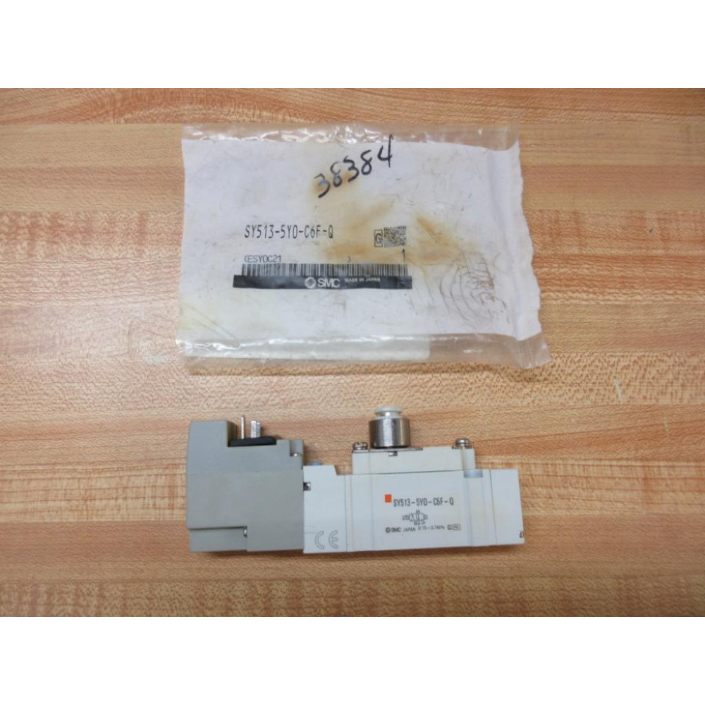 SMC SY513-5Y0-C6F-Q Solenoid Valve SY5135Y0C6FQ