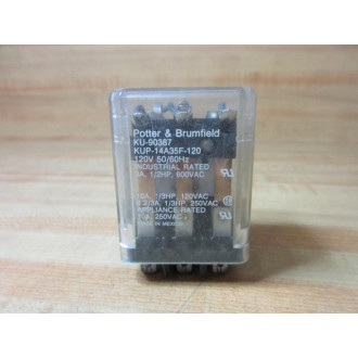 Potter & Brumfield KU-90387 AMF Relay KUP-14A35F-120 - Used