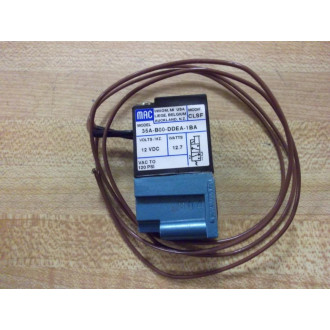 Mac Valves 35A-B00-DDEA-1BA Solenoid Valve