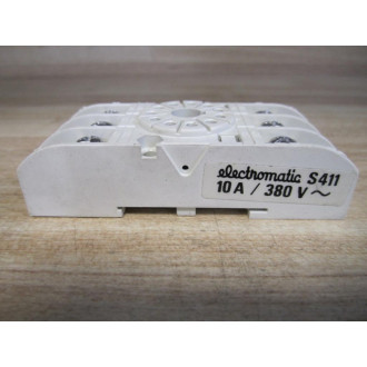 Electromatic S 411 Relay Socket  S411 - New No Box