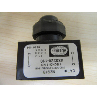 Hubbell M2G1B Push Button Switch - Used