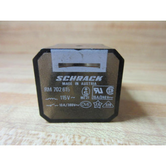 Schrack RM-702615-115V AC Relay RM-702615 - Used