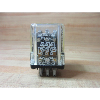 Line Electric MKTRO-3A Relay MKTR0-3A - Used
