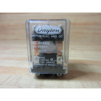 Dayton 5X839E Relay - New No Box