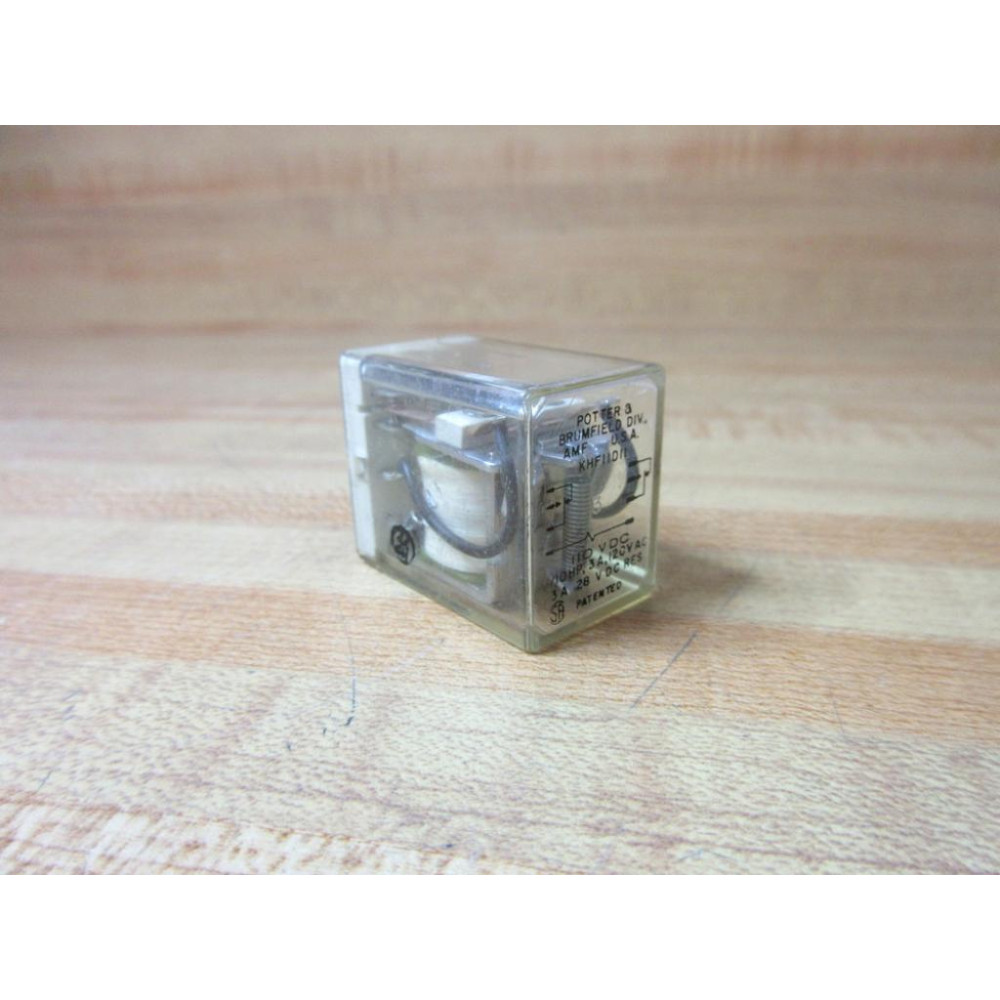 Potter & Brumfield KHF11D11-110V DC AMF Relay KHF11D11 - Used