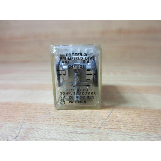 Potter & Brumfield KHF11D11-110V DC AMF Relay KHF11D11 - Used