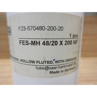Saar-Hartmetall FES-MH 4820 X 200 NF Ferrite Rod FESMH4820X200NF