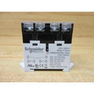 Schneider Electric 725BXXSC3ML-120A Power Relay 725BXXSC3ML120A - New No Box