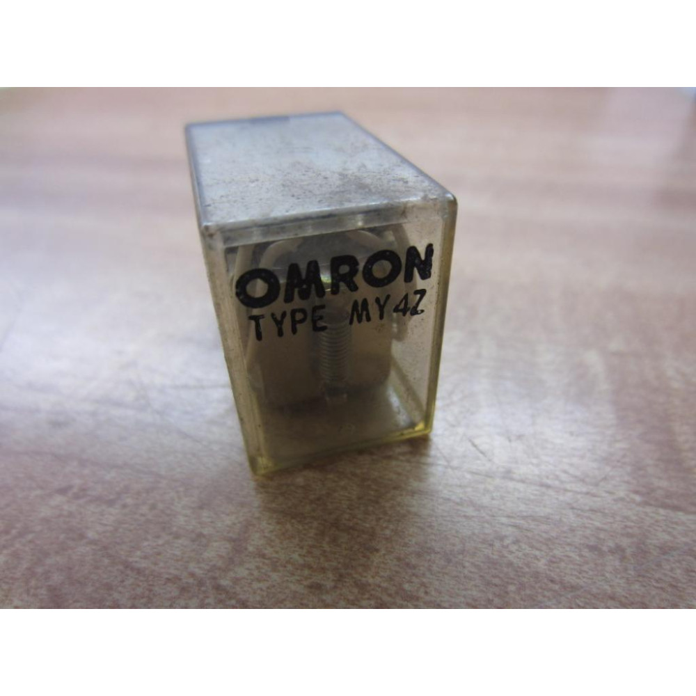 Omron MY4Z Relay Coil:100-110V - Used