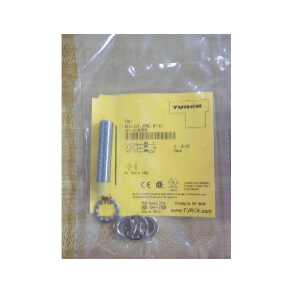 Turck NI5-G12-AP6X-H1141 Proximity Switch
