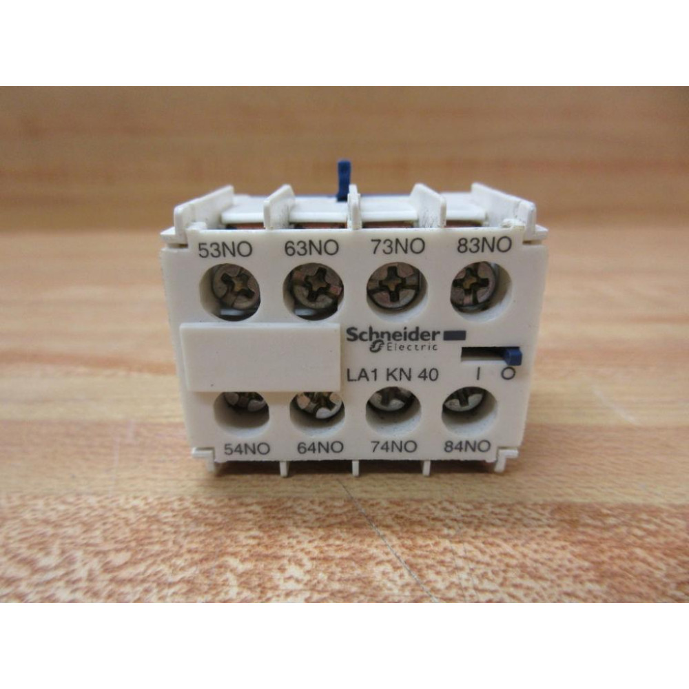 Schneider LA1 KN 40 Auxiliary Contact LA1KN40 - New No Box