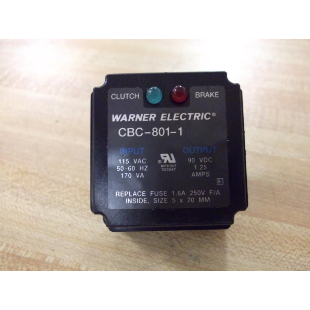 Warner Electric CBC-801-1 Power Supply 6001-448-004 Tested - New No Box