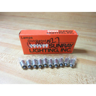 Sunray 44 Miniature Lamp Light Bulb (Pack of 10)