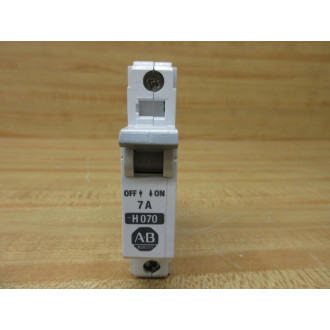Allen Bradley 1492-CB1H070 Circuit Breaker 7 Amp 1 Pole (Pack of 3) - Used