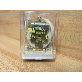 Square D 8501-KUD13M1P14V53-24V DC Relay 8501-KUD13M1P14V53 Series D - Used