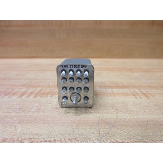 Potter & Brumfield KHS-17D12-24V DC Relay KHS17D12-24 - Used