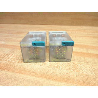 Square D 8501-KP12V24 Relay 8501KP12V24 Series E - Used