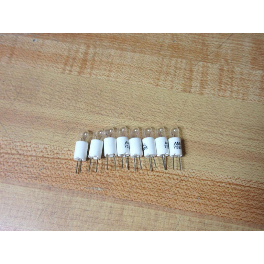Advanced Micro Lites 7328 Miniature Lamp Light Bulb (Pack of 9) - New No Box