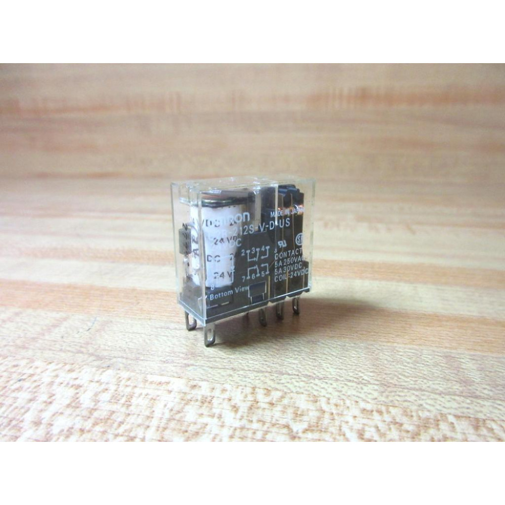 Omron G2R-212S-V-D-US-24V DC Relay G2R-212S-V-D-US-24VDC - New No Box