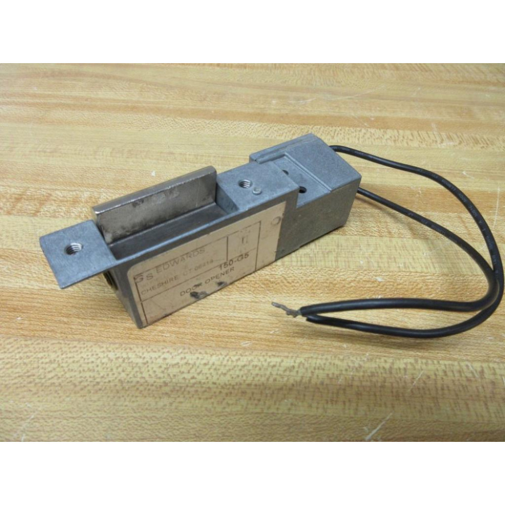 Edwards Signaling 150-G5 Door Opener 150G5 Missing Brass Plate - Used