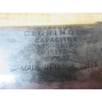 Sprauge DP16173-2 Clorinol Capacitor S49527 - Used