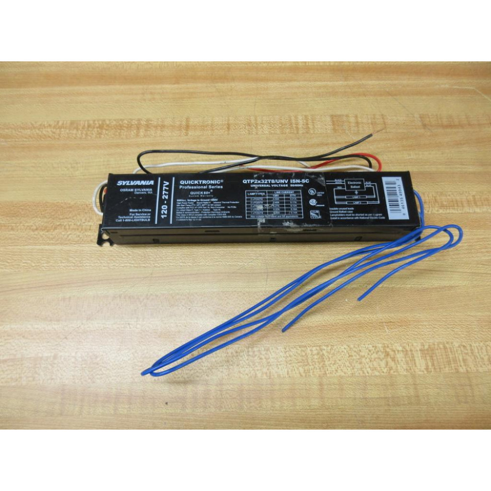 Osram QTP 2x32T8UNV ISN-SC Ballast QTP2x32T8UNVISNSC - Used