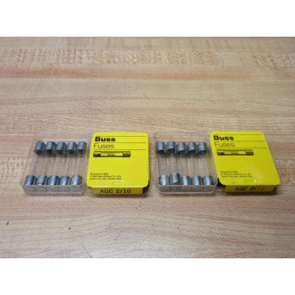 Buss AGC-210 Bussmann Fuse Cross Ref 6F006 Fine Wire Element (Pack of 10)