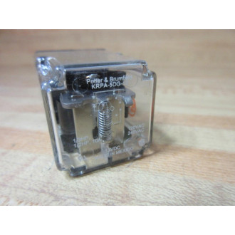 Potter & Brumfield KRPA-5DG-12V DC AMF Relay KRPA-5DG-12VDC - Used