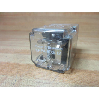 Potter & Brumfield KRPA-5DG-12V DC AMF Relay KRPA-5DG-12VDC . - Used